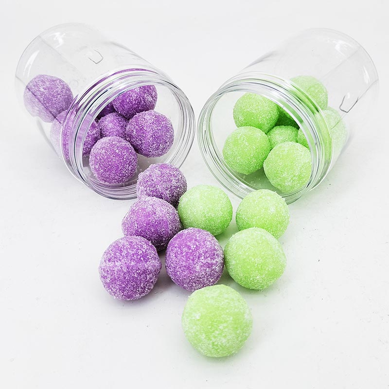 Custom Body Bath Skin Scrub Balls Logo OEM Best Organic Gommage De Sucre De Bain Fruit Salt Body Sugar Scrubs Ball