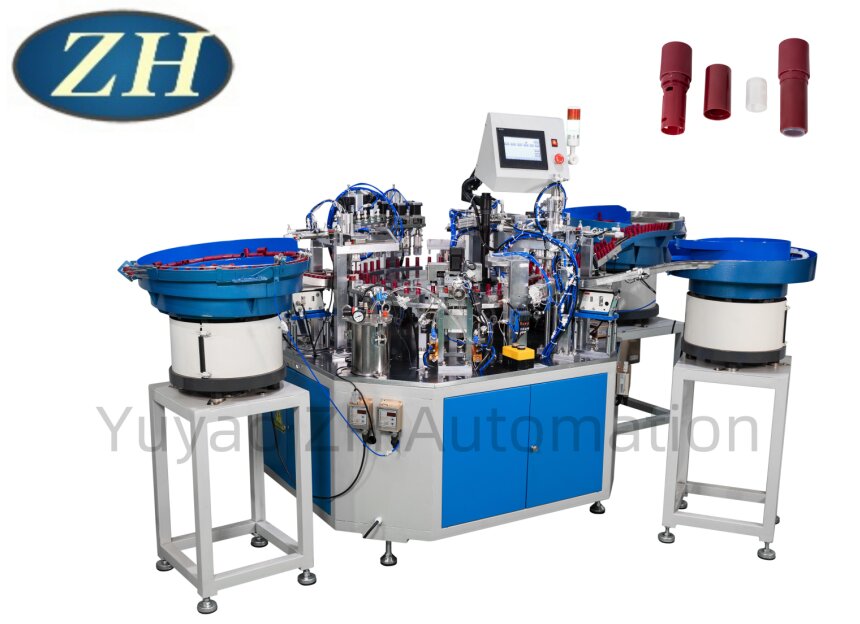 High Accuracy Lipstick Container Assembly Line Efficient Product Processing with Adaptability