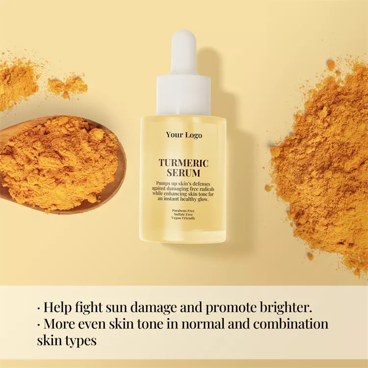 OEM Private Label Hyaluronic Acid Facial Skin Care Face Serum Whitening Natural Vitamin C Serum