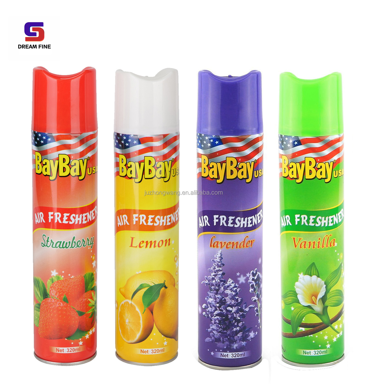 Customized Air Freshener Factory Supply Directly Deodorant Spray Room Fragrance Spray