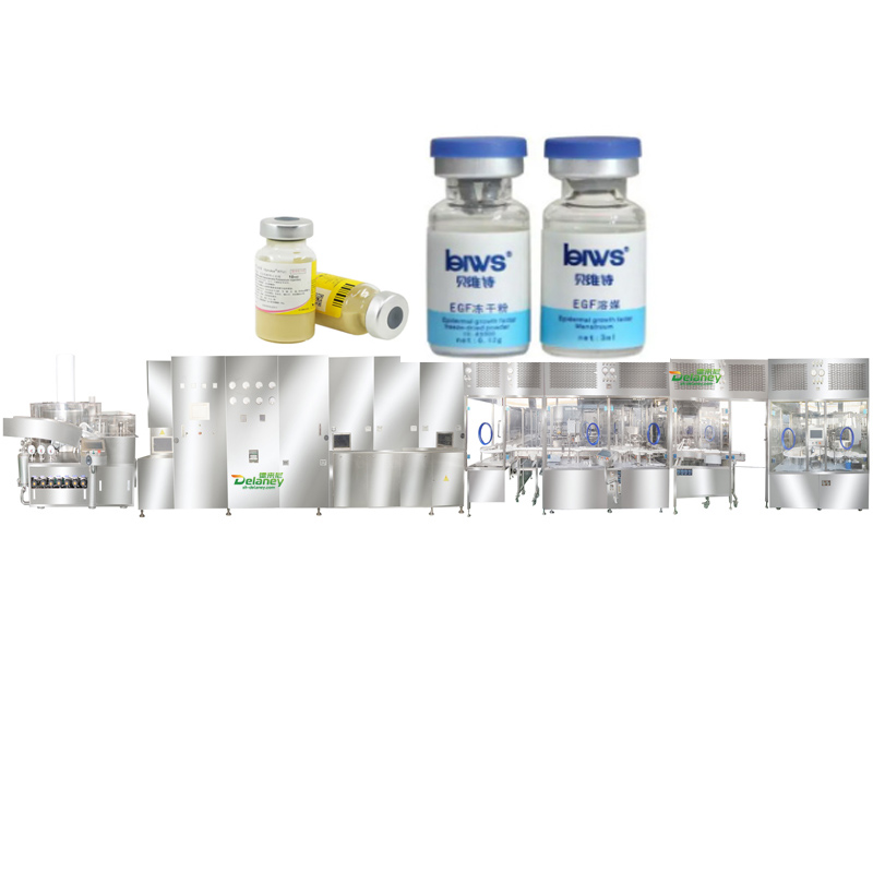 Aseptic Vial Filling Line Normal Saline Factory Cgmp Requirements Ampoule Vial Labeling Machine