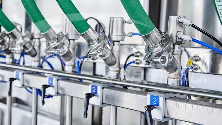 Bottle positioning clamping system