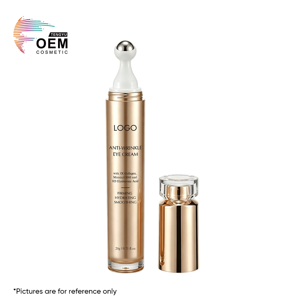 Private Label Anti-Wrinkle Eye Cream with Collagen for Eye Area Firming and Lifting Custom Formula Service
