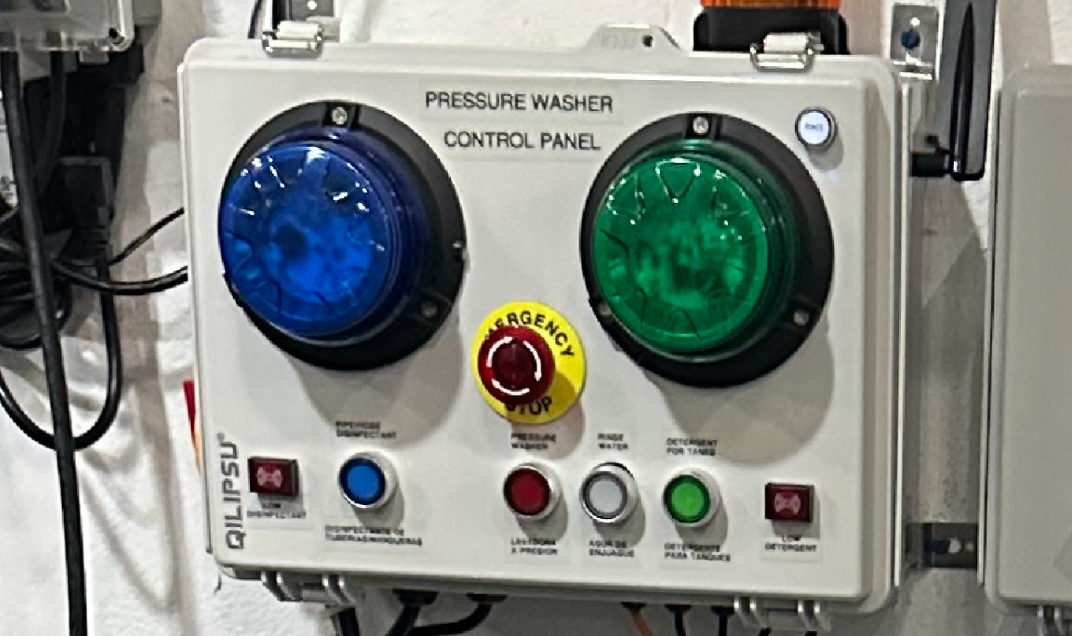 Proprietary clean-in-place CIP sanitization system for mixing tanks
