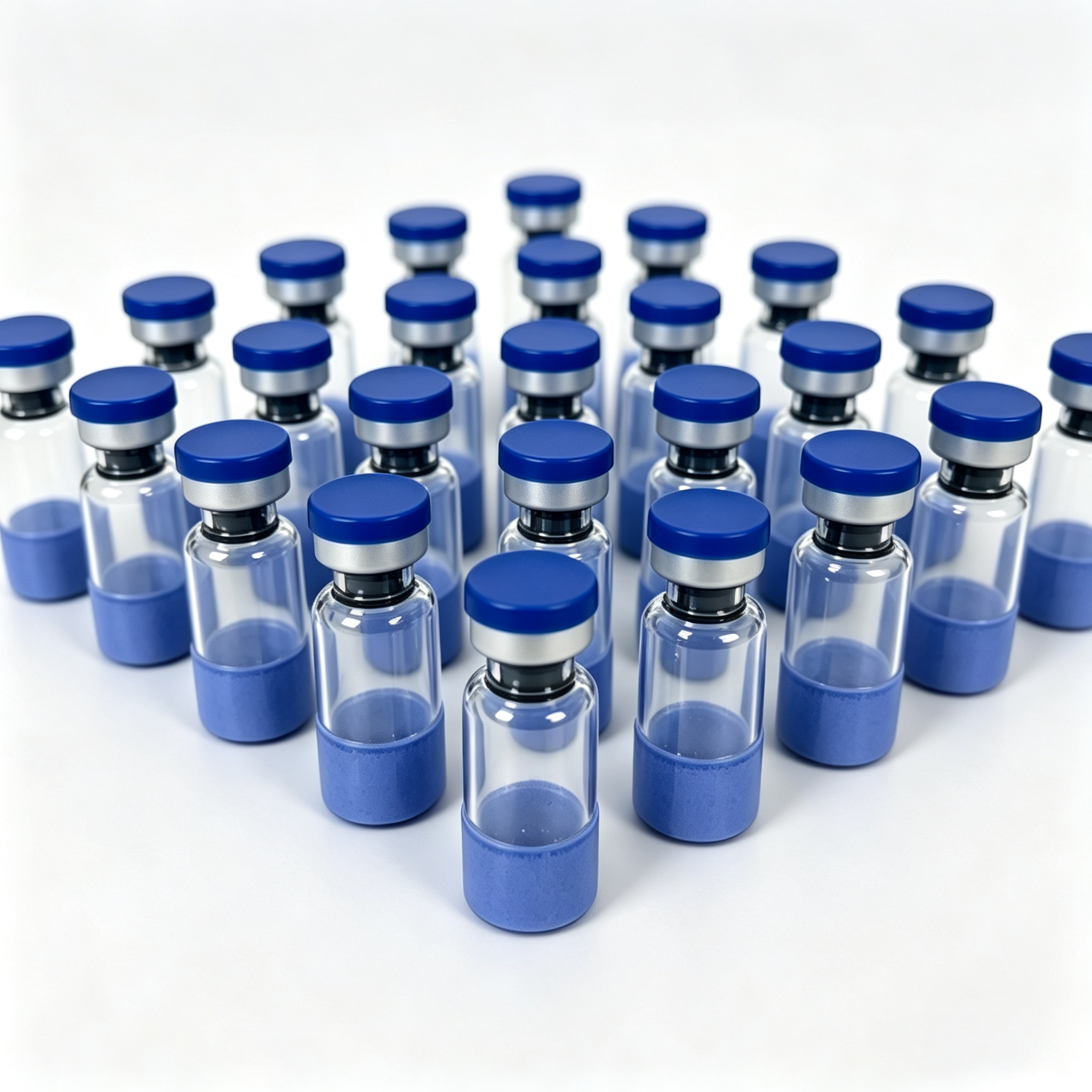 Direct Brand Supply 99% Pure Lyophilized Blue GHK-Cu Cosmetic Base Material Local Anhui Factory
