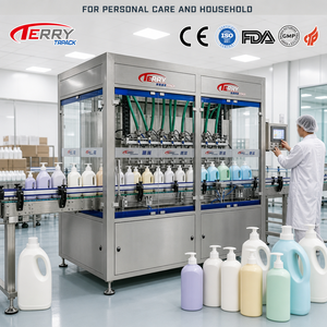 Turnkey Solution Manufacturer CE Quick Changeover High Accuracy Viscousity Liquid Filling Machine For Cosmetic Daily Chemical