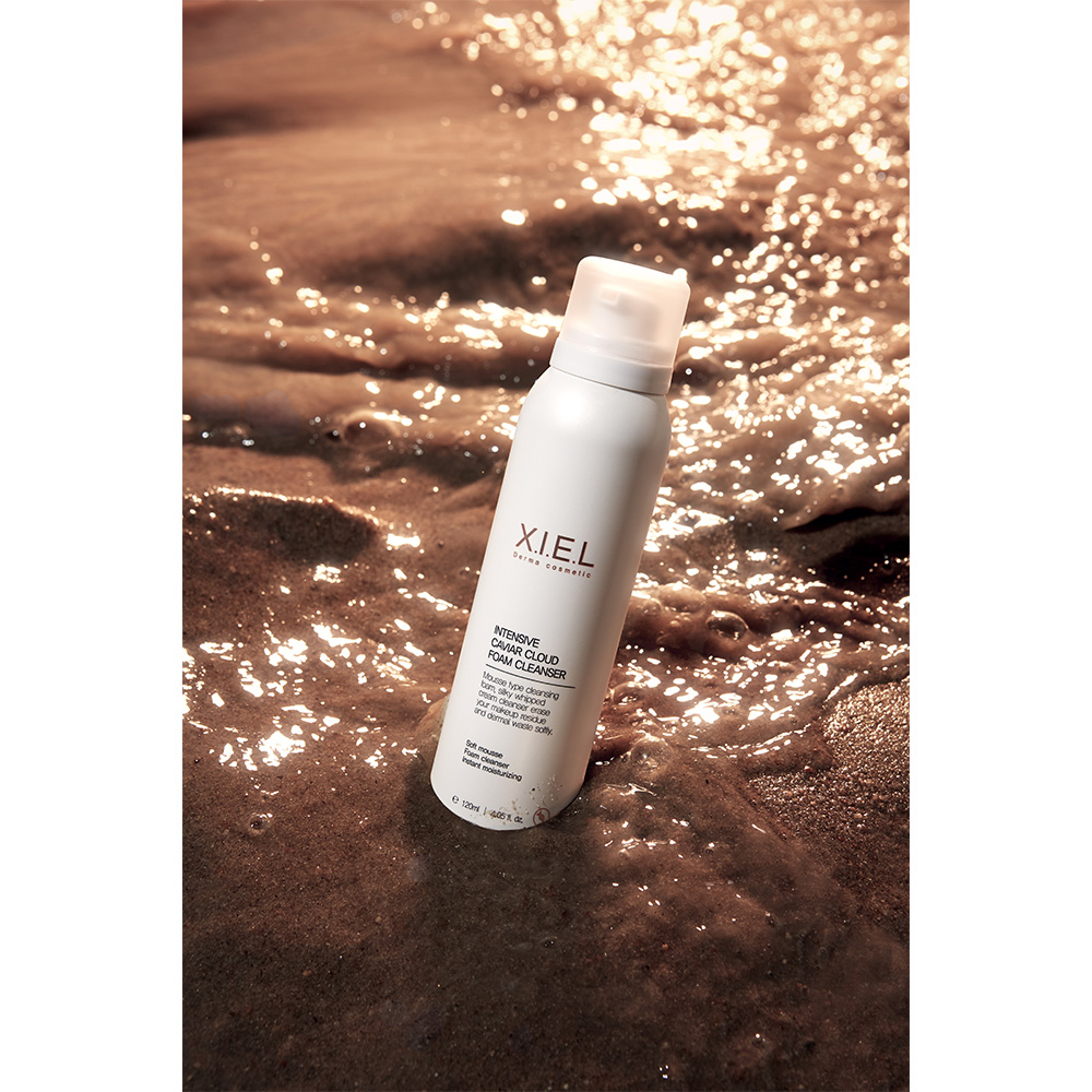 XIEL Intensive Caviar Cloud Foam Cleanser Deep Cleansing Soft Fine Bubbles Irritation All Skin Types Best Selling Korea CGMP