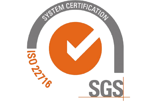 ISO 22716 cosmetic GMP certified by SGS