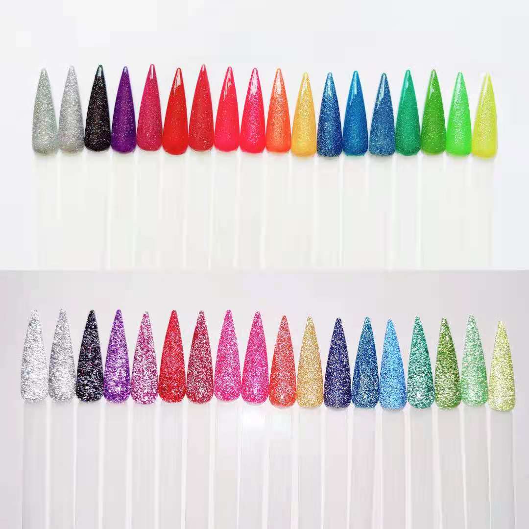 Reflective Gel Polish Details