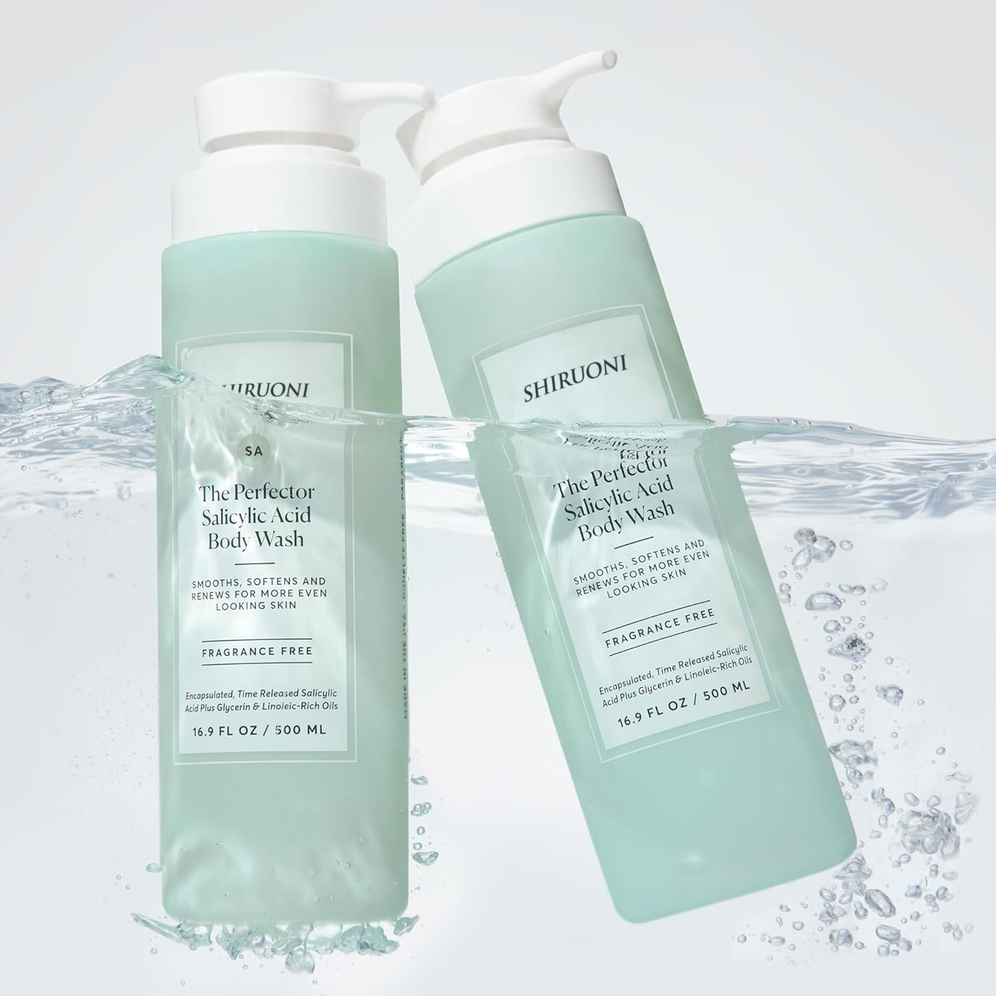 Custom Bath Shower Gentle Cleansing Salicylic Acid Nourishing Whitening Moisturizing Body Wash for Skin Smoothing Softening