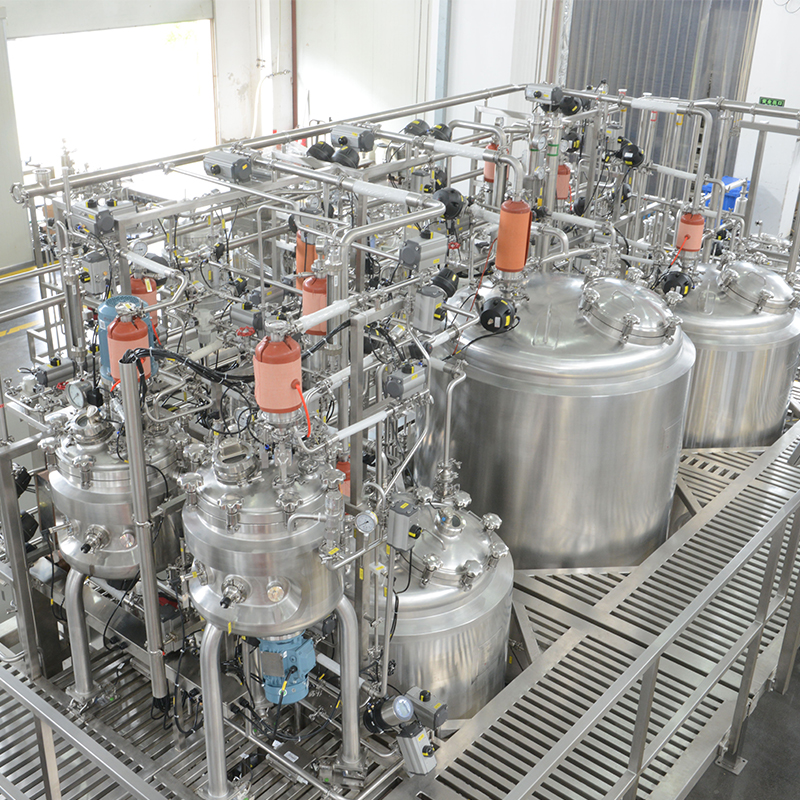 Pilot &amp; Industrial Scale cGMP Compliant Suspension Cell Bioreactor with CIP/SIP for Mammalian Cell Culture &amp; Vaccine Production
