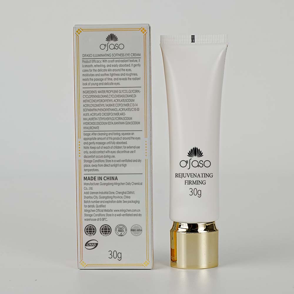 Customizable 30g Hyaluronic Acid Infused Anti-Wrinkle Eye Cream Rejuvenating Firming Essence Hydrating Illuminating for All Skin