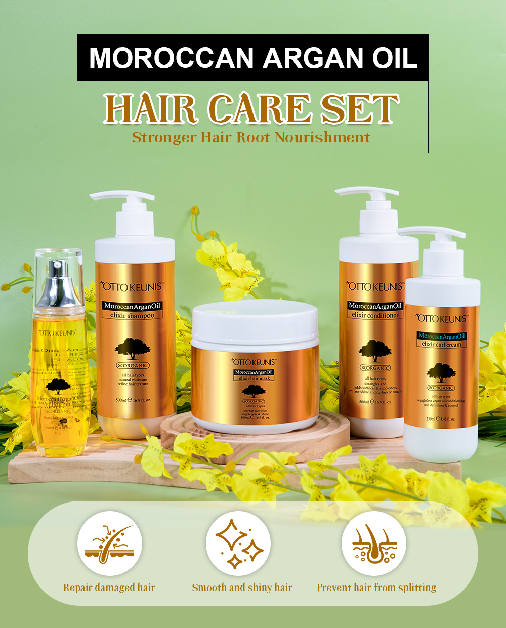 Hair Care Product Display