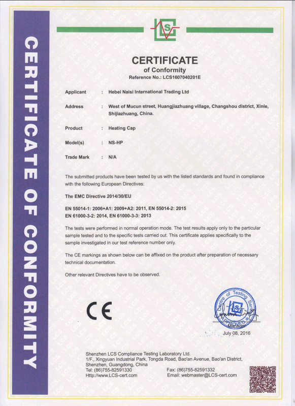 CE Certificate
