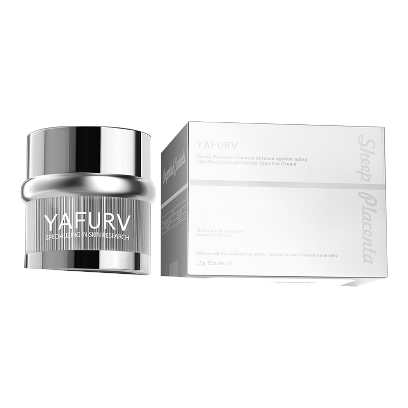 Organic Sheep Placenta Anti Wrinkle Fine Lines Eye Bags Moisturizing Hydrating Customizable Bulk Anti Aging Eye Cream