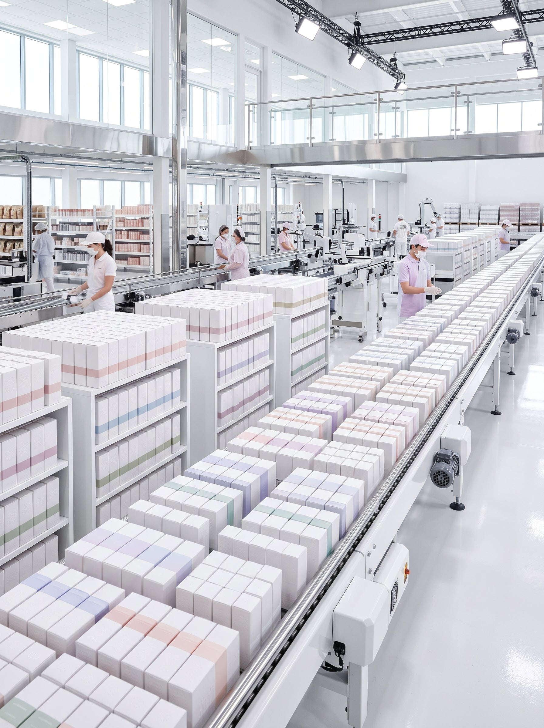 Compounding, automated filling, and final dispatch