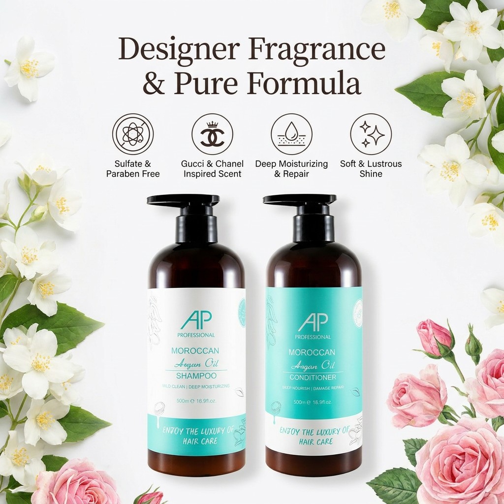 AP Argan Oil Hair Treatment Packaging
