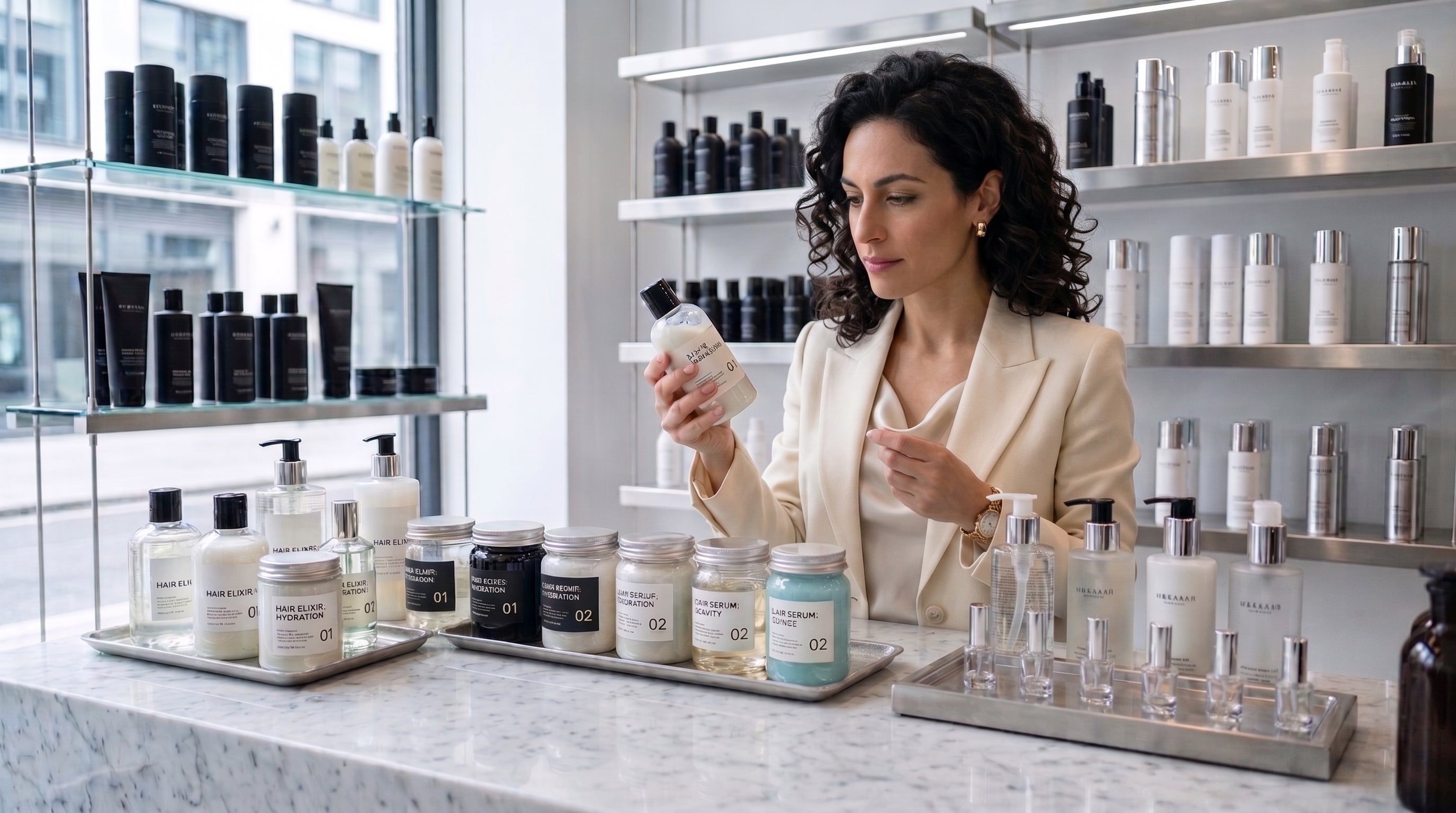 Selection of cosmetic formulas