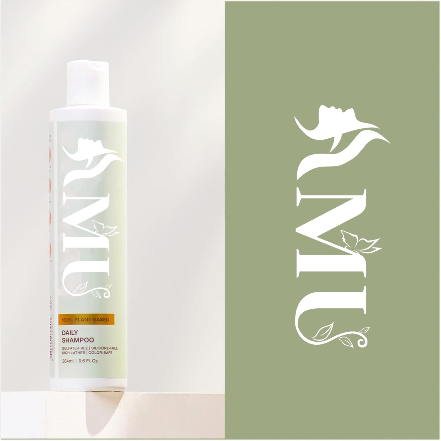 Private Label GMPC/ISO Certified Cruelty Free Plant-Based Keratin Color Protect Shampoo Smoothing Nourishing Silicone-Free 300ml