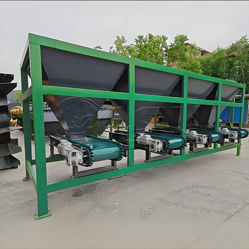 Fast-Calibration High-Accuracy Dynamic Batching System with Self-Check Function Motor for Organic Fertilizer Formula Adjustments