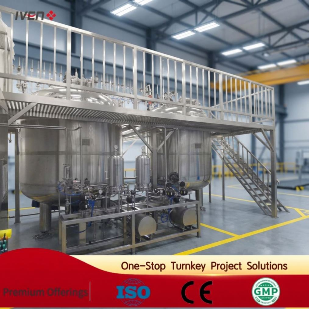 Cgmp Certified Large Volume Parenteral Turnkey Plant With Validation Support