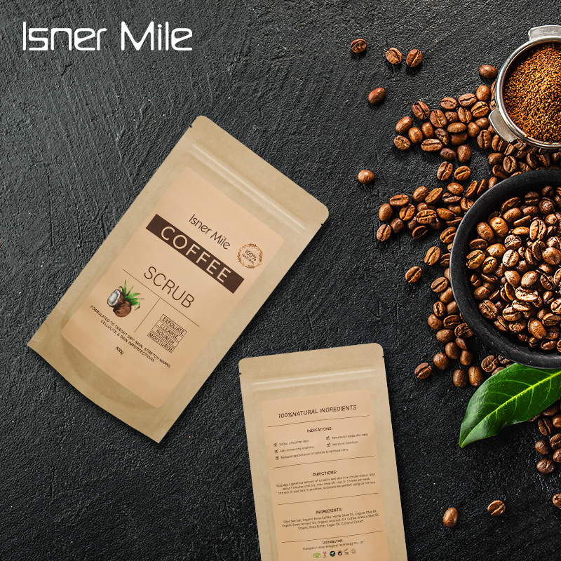 OEM/ODM Private Label Natural Bath Shower Coffee Exfoliating Body Scrub