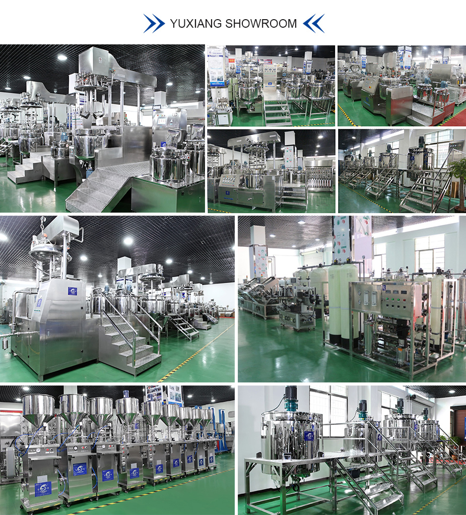 100L Vacuum Cosmetic Mixing Machine for Making Keratin Shampoo