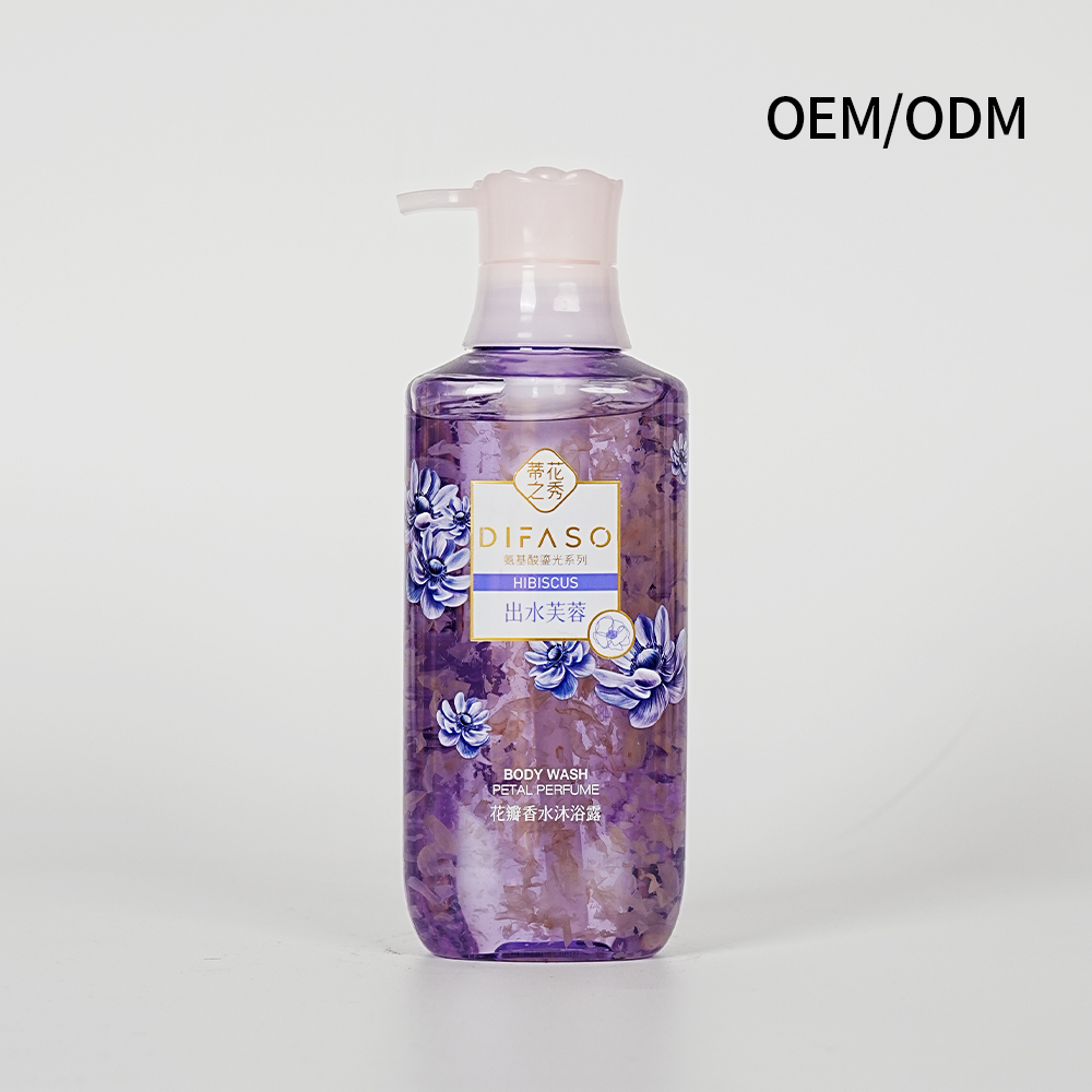 Customizable Petal Perfume Body Wash Extracts Long-Lasting Fragrance Moisturizing Nourishing Gentle Cleansing Shower Gel