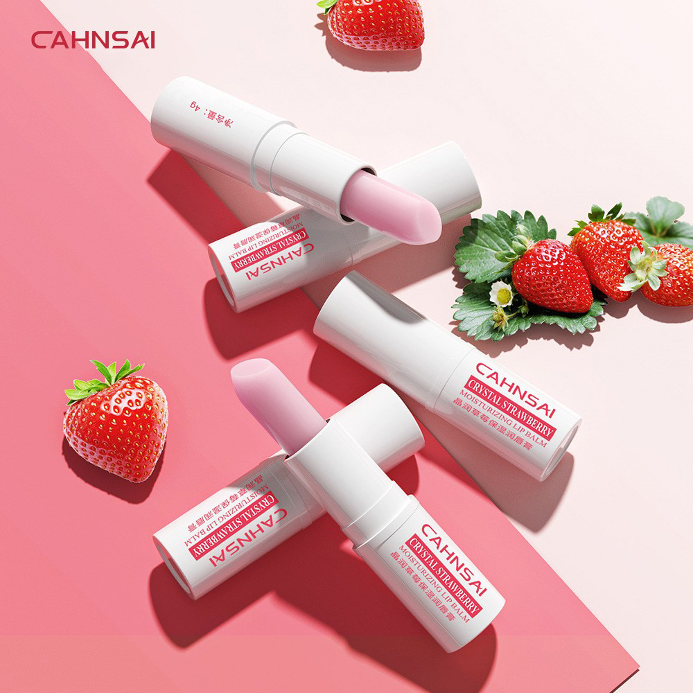 Private Label Logo Custom Moisturizing Fruit Flavor Honey Strawberry Lip Balm