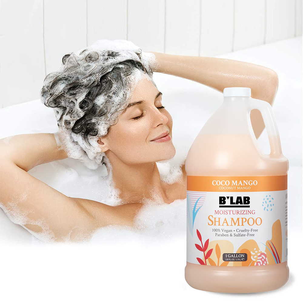 Private Label Hair Care Shampoo Supplier for Gallon of Shampoo and Conditioner Moisture Coconut Oil Shampoo Bulk